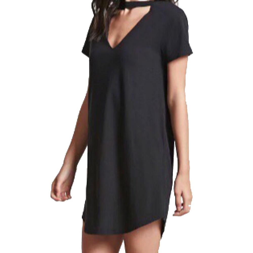 Cutout T-Shirt Dress